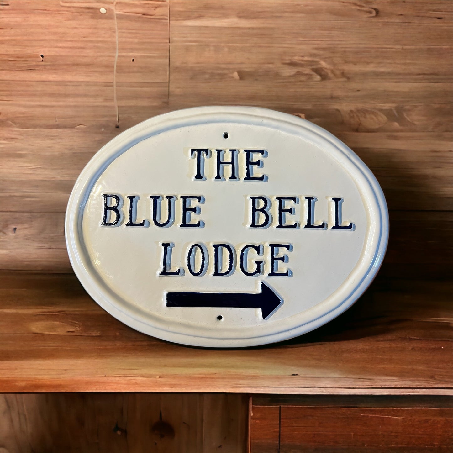 Colonial Style Cottage Nameplate