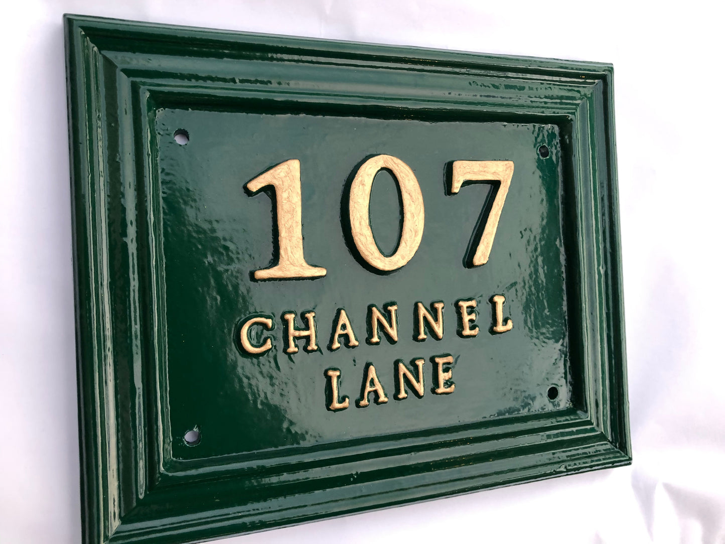 Contemporary House Nameplate